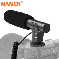 2021 Updated 3.5mm HD Video Recording Microphone Smart Noise Reduction Interview Mic for Nikon Canon Xiaomi