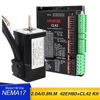 ■ஐ Closed Loop motor 42EH60A2001 motor 2.0A 0.8N.M and CL42 Driver CNC Controller NEMA 17 Stepper Motor 12v