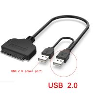 【Deal】 USB 3.0 SATA 3สาย Sata เป็น USB 3.0อะแดปเตอร์สูงสุด6 Gbps รองรับ2.5ฮาร์ดไดรฟ์ภายนอก SSD ฮาร์ดไดรฟ์22 Pin Sata III สาย