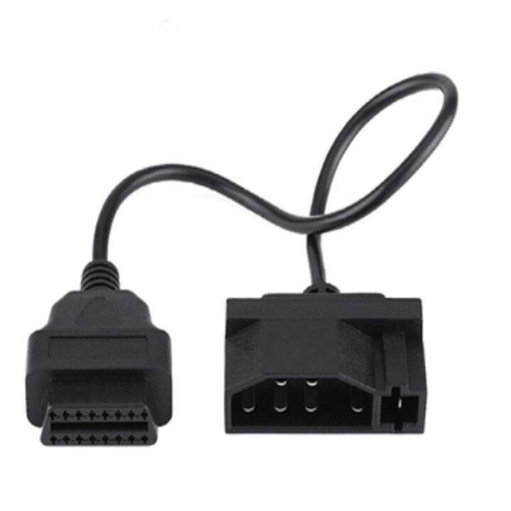 OBDII Connector For Ford OBD 7 Pin OBD1 To OBD2 Convertor Adapter Cable Diagnostic Scanner Auto