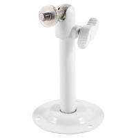 11 cm high white metal wall ceiling mount stand for CCTV surveillance camera