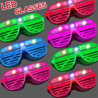 101530 Pcs Light Up LED Glasses 5 Colors Glow Glasses Glow in The Dark Party Supplies Neon Party Favors for Kids s