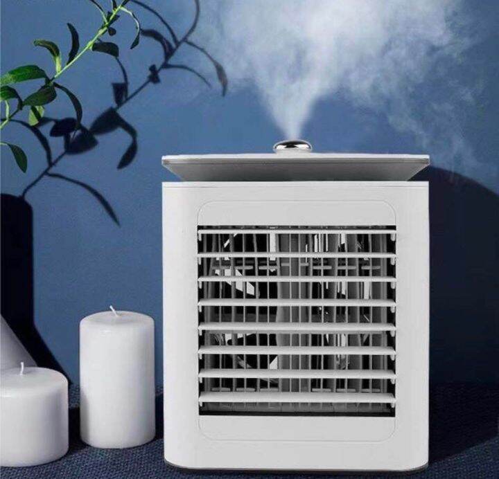 Air Conditioner Fan Portable Mini Air Cooler Aircon with Humidifier