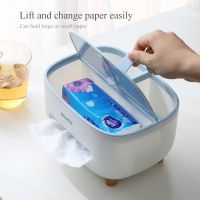 Tissue Box Desktop Kitchen Napkin Storage Container Living Room Remote Control Storage Box For Home Office Tissue Tray