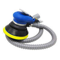 Vacuum Air Sander Pneumatic Sander Self-Vacuum Palm Orbital Sander Grinder Polisher Sanding Machine Tool,125mm(5inch) / 150mm(6inch) (Optional)