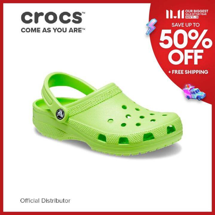 Crocs Classic Clog in Limeade | Lazada PH