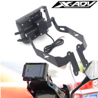 For Honda X-ADV 750 XADV 750 2017-2019 Stand Holder Phone Mobile Phone GPS Plate Bracket Phone Holder USB