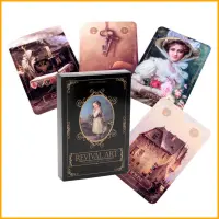 ศิลปะการคืนชีพ Lenormand Oracle Card _ เกมสำหรับครอบครัวและเพื่อน ๆ _ 36 ทำนายลึกลับ, เกมตาราง, ปาร์ตี้ดีลไพ่ทาโรต์