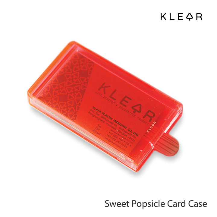 klearobject-sweet-popsicle-card-case-กล่องใส่นามบัตร-กล่องใส่การ์ด-ใส่กระดาษโน๊ต-กล่องอะคริลิคทรงไอศครีม-k377