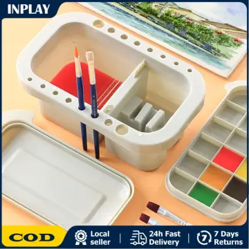 Paint Brush Basin Pen Cleaning Pot Paint Brush Washer Watercolor Oil P