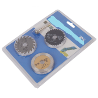 Electric high-speed steel small saw blade set serrated grinding blade power tool accessories high-speed steel milling cutter