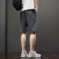 Tencel Casual Shorts Mens Summer Ice Feeling Loose Athletic 5 Fen Denim Pants Summer Fashion Light Horse Pants