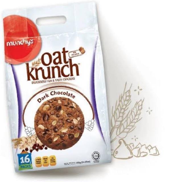 (BIG PACK) Munchy’s Oat Krunch Dark Chocolate | Lazada PH