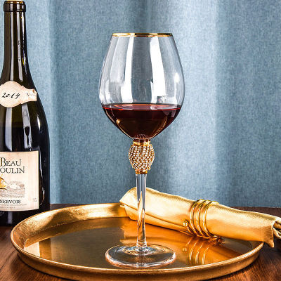 ร้อนพนมเปญแก้วไวน์แดงแก้วแชมเปญสร้างสรรค์ย้อนยุคเพชรเกรอะกรังแก้วไวน์ค๊อกเทลแก้วถ้วยไวน์ชุด