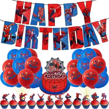 Shop Birthday Party Spiderman Balloon with great discounts and