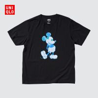 Uniqlo เสื้อยืดแขนสั้นสำหรับทั้งหญิงและชายมิกกี้เมาส์447190