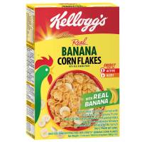 Promotion ⏰ Kelloggs Cornflakes with Dried Banana &amp; Banana Puree 180g.