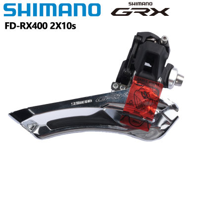 Shimano GRX RX400ด้านหน้า Derailleur กรวด2X10S Kelajuan Belakang Derailleur RD-RX400 10 Kelajuan Bahagian Basikal Jalan Raya