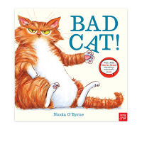 English original bad cat this cat is a little bad Nicola os, winner of childrens Book Award of British Shuishi bookstore; Byrne emotional intelligence training parent-child reading picture stories giving audio