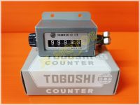 ตัววัดรอบเครื่องพันขดลวด แบบหมุน อะไหล่เครื่องพันคอยล์ สำหรับนับจำนวนรอบ TOGOSHI COUNTER Made in Japan แท้ 100% เกรด AA อุปกรณ์เสริมช่างพันมอเตอร์