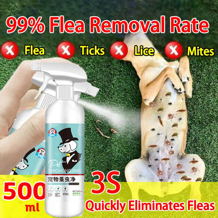【99 Flea removal rate】Tick and Flea Killer for Dogs and cats 100 Effective Dog Flea and Tick