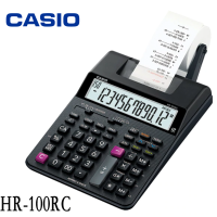 HR-100RC Casio เครื่องคิดเลข ตั้งโต๊ะ แบบปริ้นท์ รุ่น HR-100RC-BK (Black) ของแท้ 100%ประกันศูนย์ เซ็นทรัลCMG 2 ปี Casio เครื่องคิดเลข ตั้งโต๊ะ แบบปริ้นท์