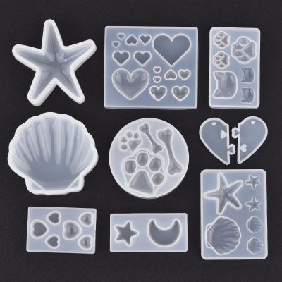 【CC】❁  Epoxy Resin Claw Silicone Molds Dried Flowers Jewelry Pendant Moulds UV Mold
