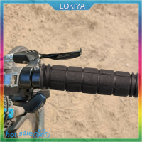 LOKIYA 1คู่จักรยานภูเขาจักรยานจักรยานขี่จักรยาน Handlebar Anti-SLIP Soft Rubber Hand Grips