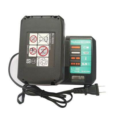 ”【；【-= 14.4V-18V Charger DC18WA For Maktec MAKITA DC18SG DC1851 BL1813G BL1415G BL1815G BL1413G UH522D UM167D UR180D -US Plug