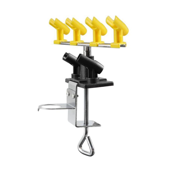 airbrush-holder-kits-universal-clamp-on-hold-up-6-paint-airbrush-and-1-regulator-360degree-efficient-work