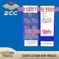 จัดส่งฟรี ZCC CT แบรนด์เพชร CNC ใบมีดโลหะผสม YB9320 DCMT11T304-AHF YBC151C YB6315 YB9315 YBG205