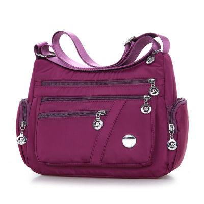 Men Handbag Solid Color Messenger Bags Waterproof Messenger Bags Phone Pouch Fashion Shoulder Bag