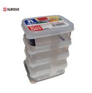 Set 4 hộp nhựa Nakaya 100ml trữ đồ ăn dặm cho bé Hàng Nhật thumbnail
