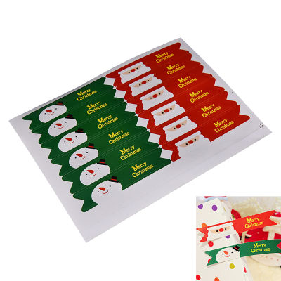 Rayua 36PC Merry Christmas Santa สติ๊กเกอร์ซีลป้าย DIY cardmaking scrapbooking CRAFT