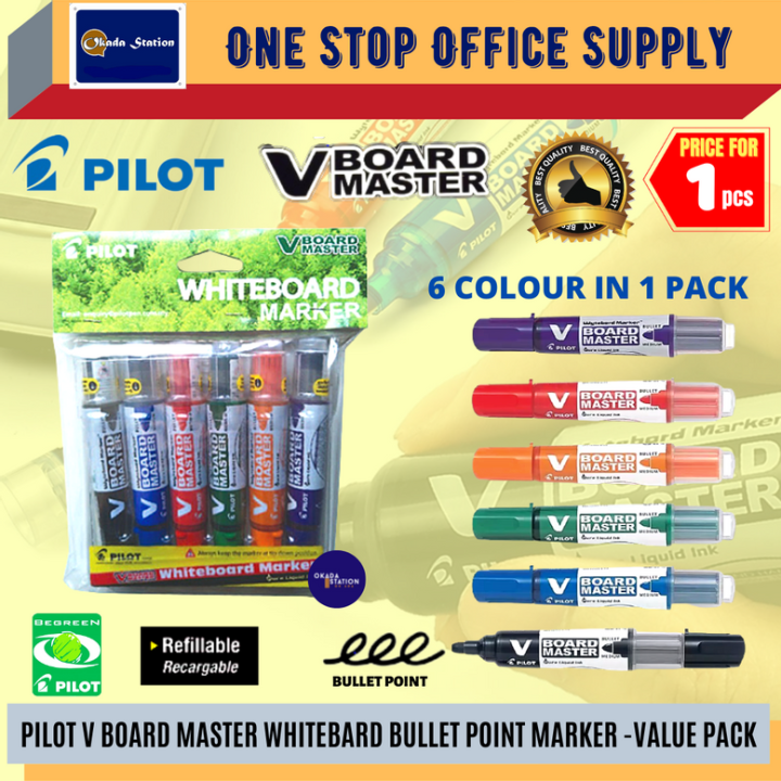 Recambio Rotulador Pilot Vboard Master Tinta Liquida Naranja 12 Unidades con Ofertas en