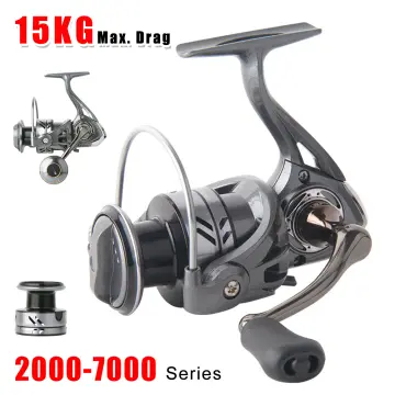 Spinning Fishing Reel 1000~7000 Series Ultralight Max Drag 15kg