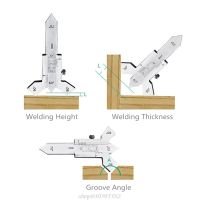 0-20mm Weld Gauge Welding Seam Gauge Weld Inspection Gauge Caliper 60 70 80 90 Degree Angle Ruler F06 21 Dropshipping