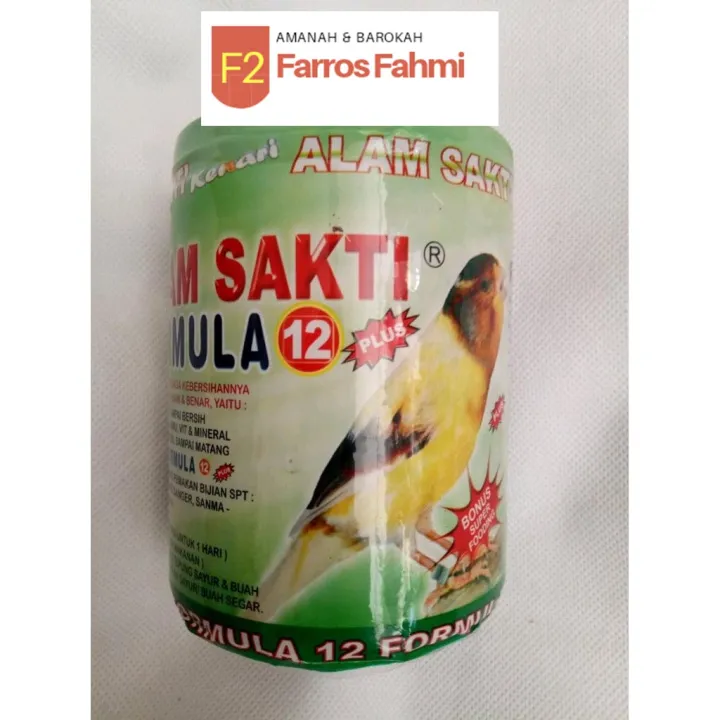 Alam Sakti Formula Lengkap Pakan Burung Kenari Lazada Indonesia