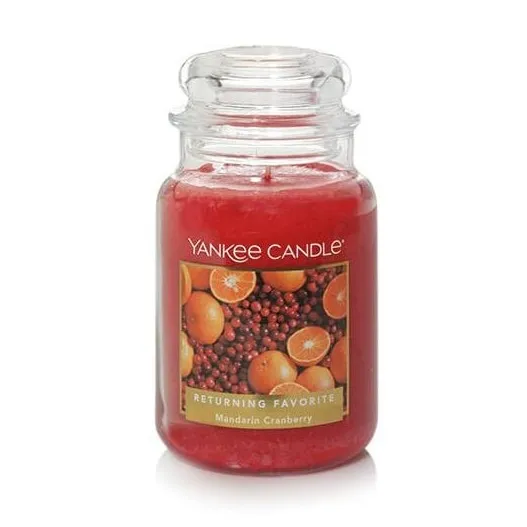 Yankee Candle Mandarin Cranberry Large Classic Jar Lazada PH