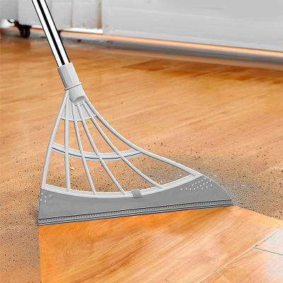 Magic Broom Rubber Hand Push Sweeper Floor Wiper Squeegee for Floor Cleaning Floor Squeegee Sweeping Brush Hair Broom