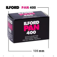 1-3ม้วนคุณภาพสูงสำหรับ ILFORD Pan 400ฟิล์มขาวดำ135ฟิล์มลบขนาด35มม. B &amp; W ฟิล์ม36ช่องฟิล์มโกดักกล้อง