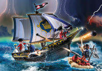 Playmobil 70412 Pirate Redcoat Caravel เพลย์โมบิล โจรสลัด เรือเล็กทหารเรดโคท