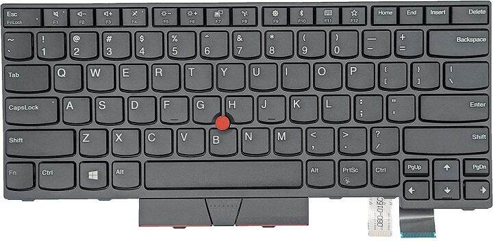 Layout Replacement Keyboard for Lenovo ThinkPad T470 T480 Laptop (Not ...