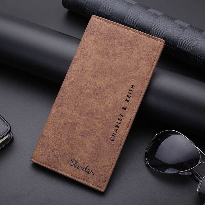 long slim wallet