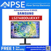 SAMSUNG Monitor UHD 27 นิ้ว รุ่น LS27A800UJEXXT จัดส่งฟรีพร้อมติดตั้งพื้นที่กรุงเทพเเละปริมณฑล - สินค้าที่อาจมีตำหนิ หรือ ผ่านการซ่อมแซมมาแล้ว [B/C grade]