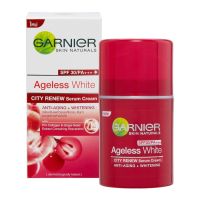 Garnier Ageless Radiance Super Serum Cream SPF30 PA++ การ์นิเย่ เอจเลส เรเดี้ยน ซุปเปอร์ ครีมเซรั่ม 50ml.