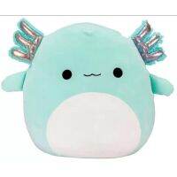 Squishmallows ตุ๊กตาผ้ากำมะหยี่เห็ดซานตาคลอสตุ๊กตาผ้ากำมะหยี่หมอนตุ๊กตาผ้าซาลาแมนเดอร์รุ้งจุกนมเด็กกีวีของเล่นเด็กผู้ชายของขวัญวันเกิดเด็กผู้หญิงของเล่นเด็ก