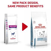 ส่งฟรีทุกรายการ Royal Canin Skin care adult small dog  2 kg อาหารสำหรับสุนัขโตพันธุ์เล็กผิวหนังแพ้ง่าย