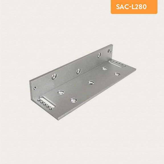 L Bracket Door Access Control 280kg, 90 degree opening, Inswing door