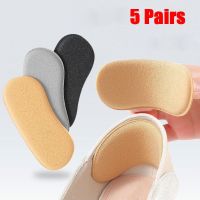 5 Pairs Women Insoles Shoes High Heel Pad Adjust Size Adhesive Heels Pads Liner Grips Protector Sticker Pain Relief Foot Insert Shoes Accessories